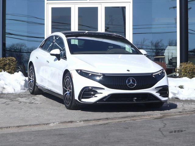 used 2023 Mercedes-Benz EQS 580 car, priced at $58,107