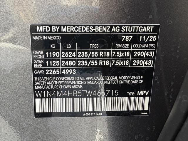 new 2026 Mercedes-Benz GLB 250 car, priced at $53,695