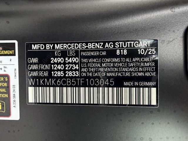 new 2026 Mercedes-Benz AMG CLE 53 car, priced at $99,325