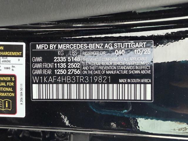 used 2026 Mercedes-Benz C-Class car, priced at $57,185
