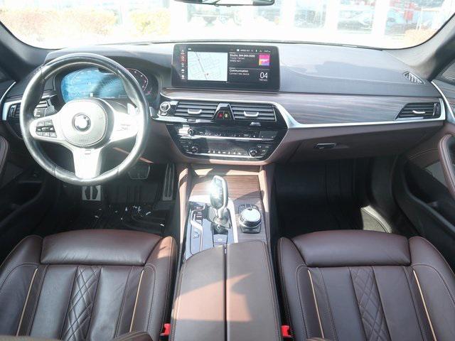 used 2023 BMW M550 car, priced at $58,489