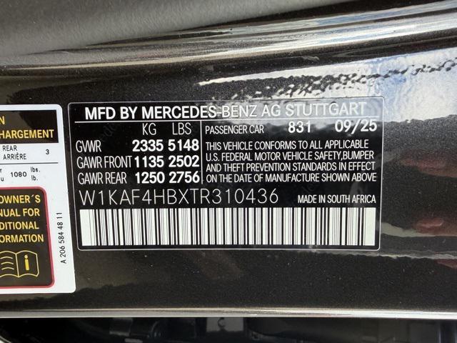 used 2026 Mercedes-Benz C-Class car, priced at $57,535