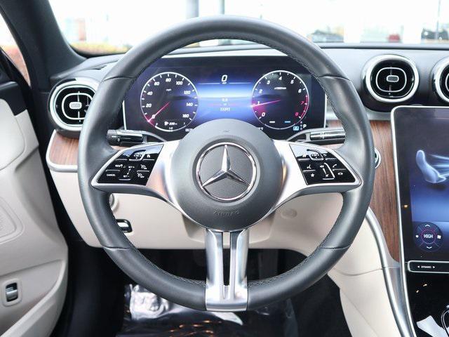 used 2023 Mercedes-Benz C-Class car, priced at $35,873