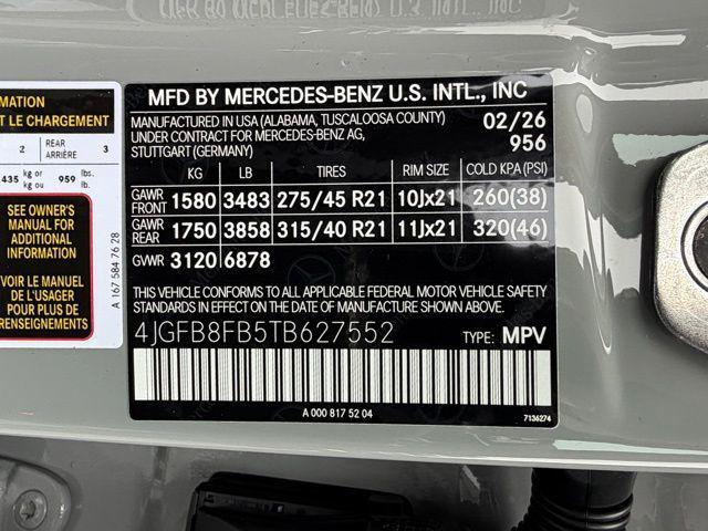 new 2026 Mercedes-Benz GLE 580 car, priced at $101,285
