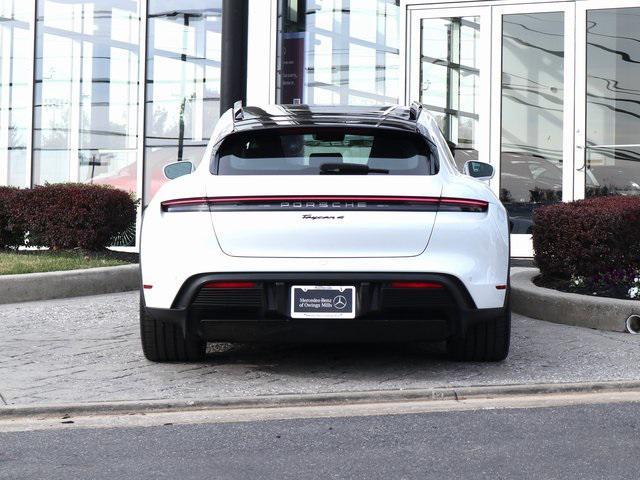 used 2025 Porsche Taycan car, priced at $89,900