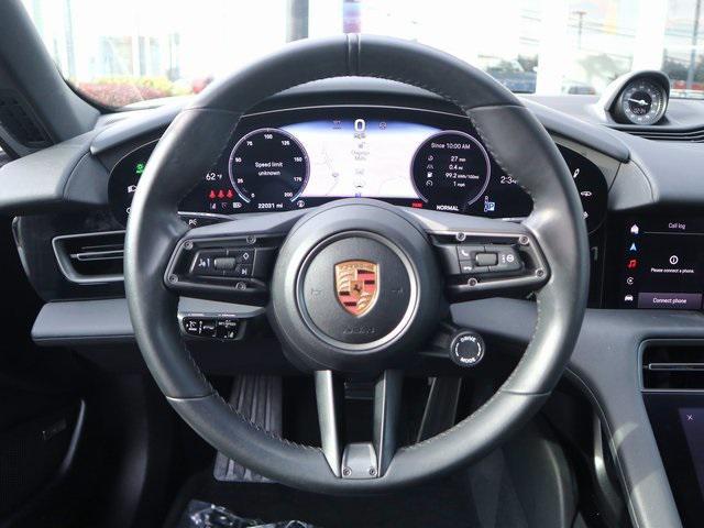 used 2025 Porsche Taycan car, priced at $89,900