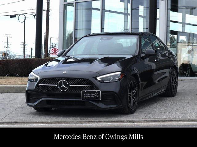 used 2023 Mercedes-Benz C-Class car, priced at $37,041