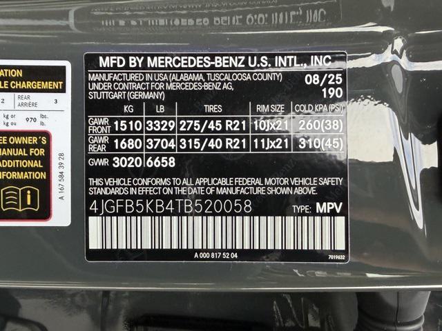 new 2026 Mercedes-Benz GLE 450 car, priced at $79,100