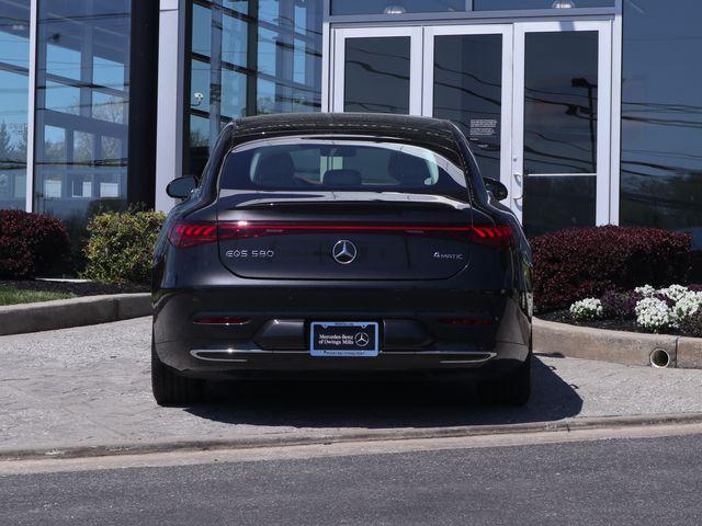 used 2022 Mercedes-Benz EQS 580 car, priced at $45,900
