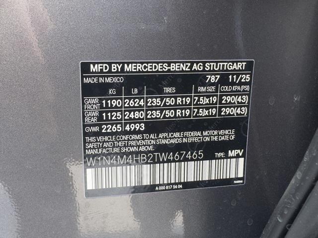 new 2026 Mercedes-Benz GLB 250 car, priced at $53,870