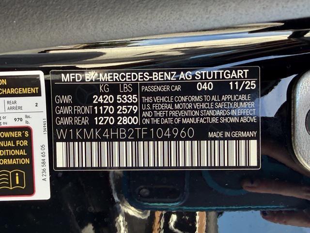 new 2026 Mercedes-Benz CLE 300 car, priced at $74,100