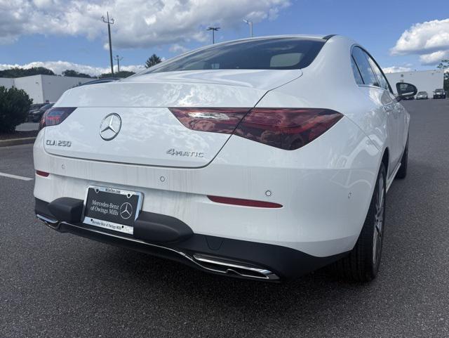 new 2025 Mercedes-Benz CLA 250 car, priced at $48,695