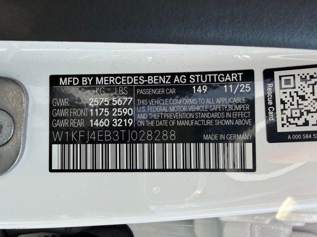 new 2026 Mercedes-Benz CLA 350 car, priced at $54,370