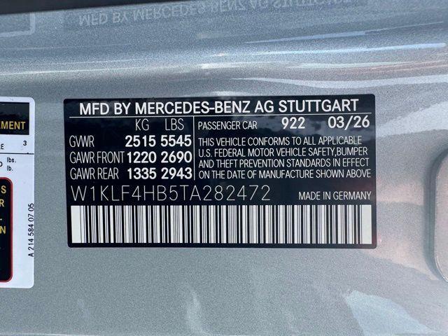 new 2026 Mercedes-Benz E-Class car, priced at $80,375
