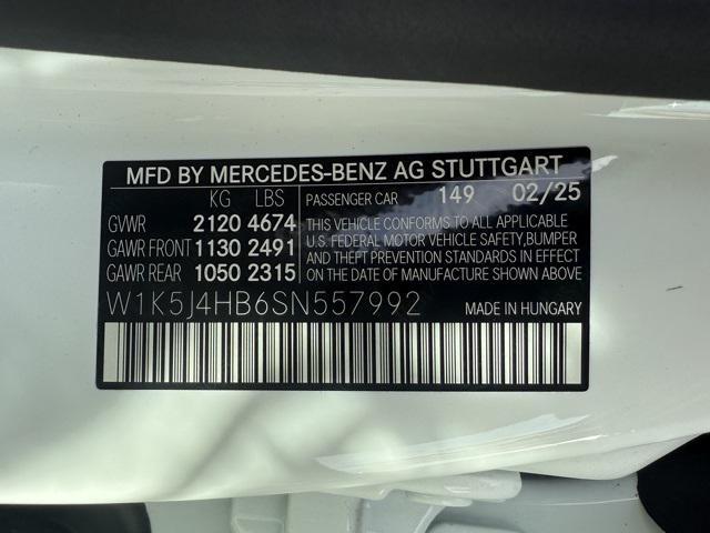 new 2025 Mercedes-Benz CLA 250 car, priced at $48,695