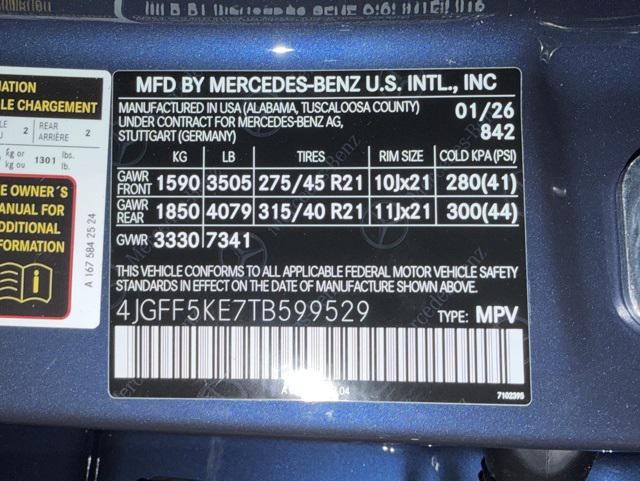 new 2026 Mercedes-Benz GLS 450 car, priced at $102,050