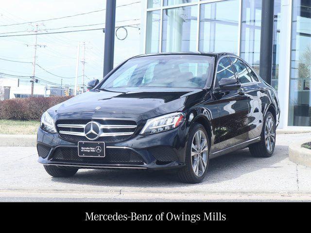 used 2021 Mercedes-Benz C-Class car, priced at $27,900