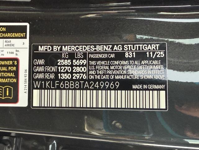 new 2026 Mercedes-Benz E-Class car, priced at $81,305