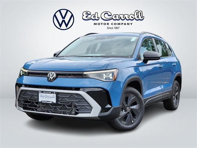 new 2025 Volkswagen Taos car, priced at $22,988