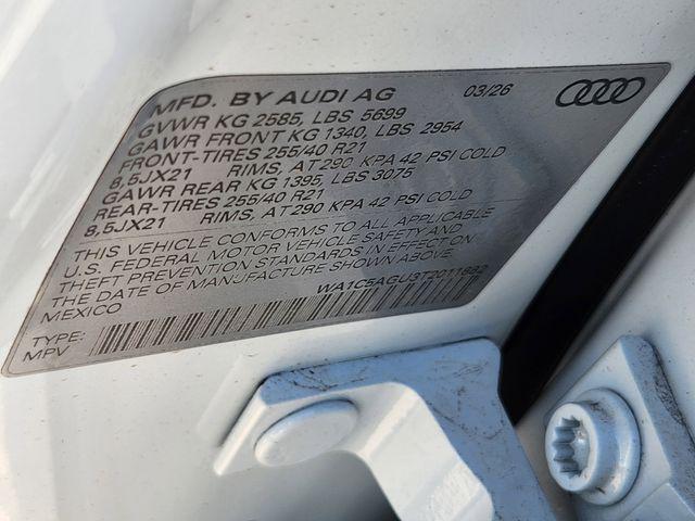 new 2026 Audi SQ5 car, priced at $80,430