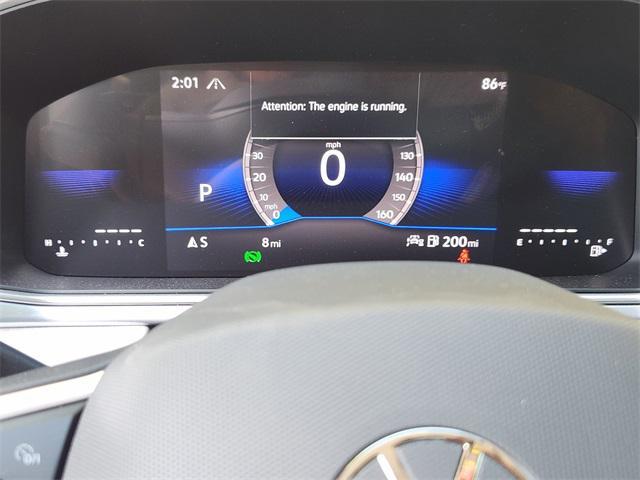 new 2025 Volkswagen Taos car, priced at $26,690