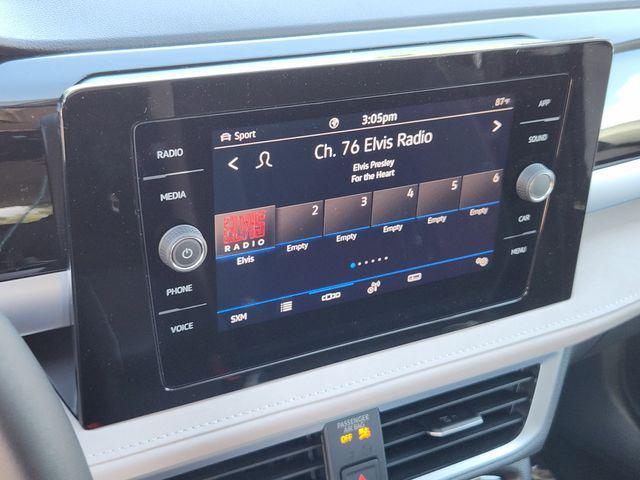 new 2025 Volkswagen Taos car, priced at $25,999