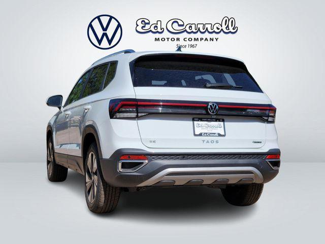 new 2025 Volkswagen Taos car, priced at $25,999
