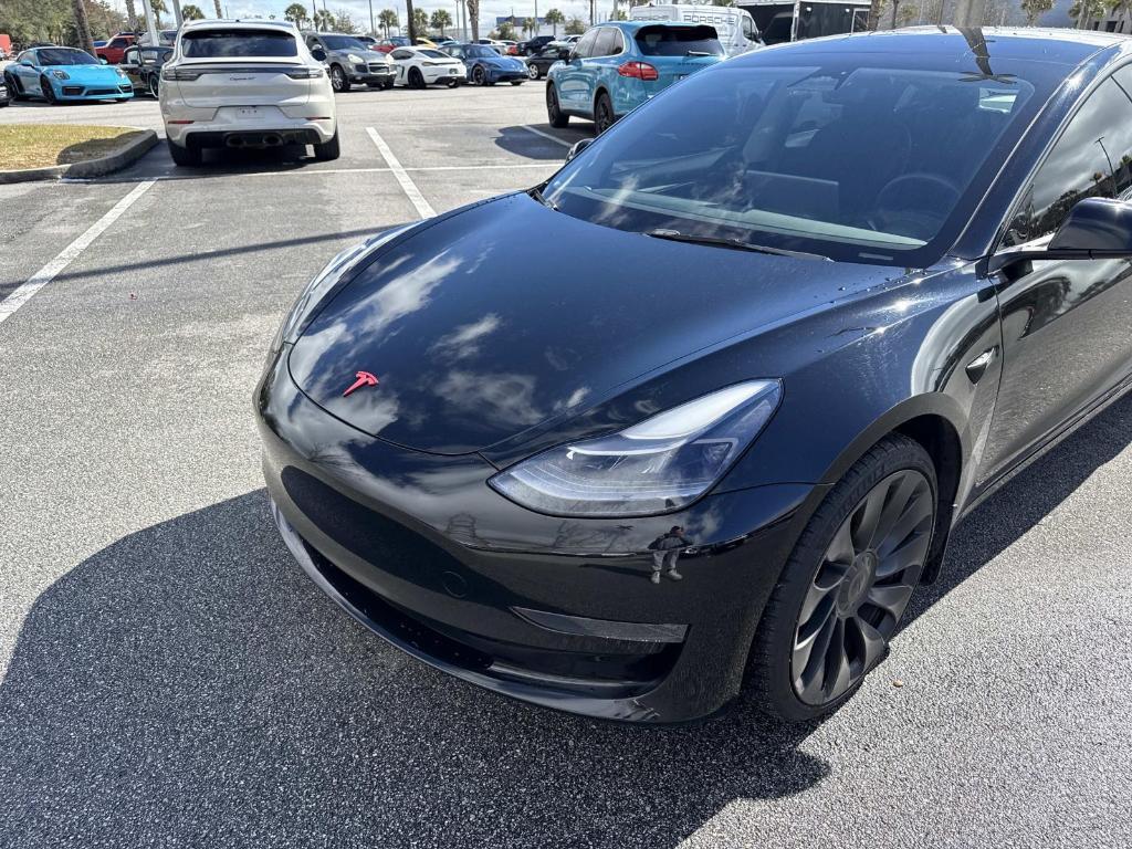 used 2022 Tesla Model 3 car, priced at $25,990