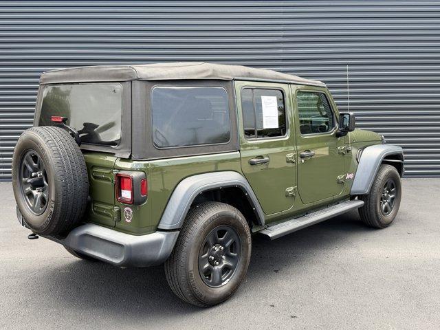 used 2021 Jeep Wrangler Unlimited car, priced at $26,085
