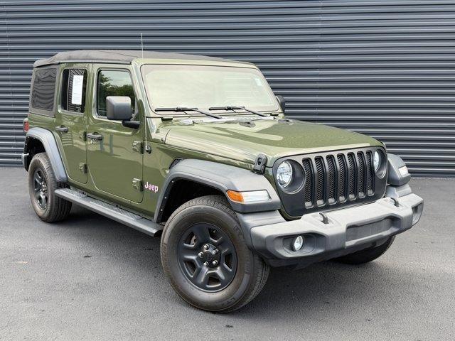 used 2021 Jeep Wrangler Unlimited car, priced at $26,085