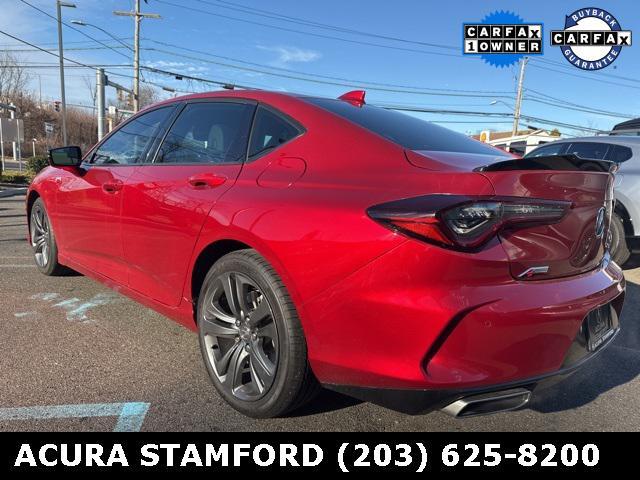 used 2023 Acura TLX car, priced at $36,900