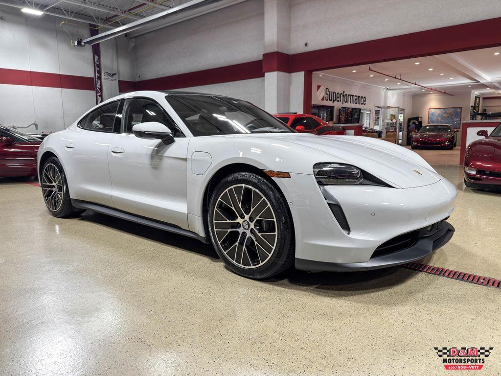 used 2021 Porsche Taycan car, priced at $57,995