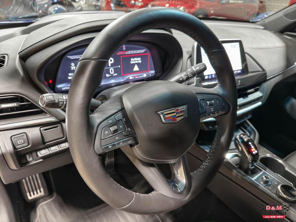 used 2023 Cadillac CT4-V car, priced at $49,995