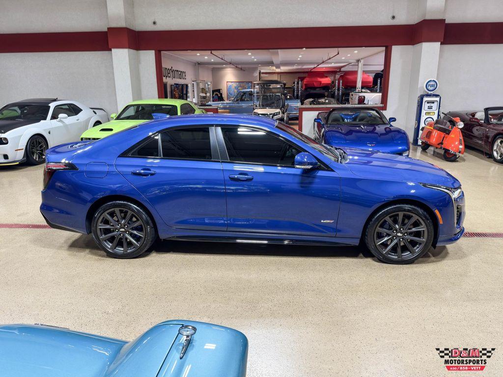 used 2023 Cadillac CT4-V car, priced at $49,995