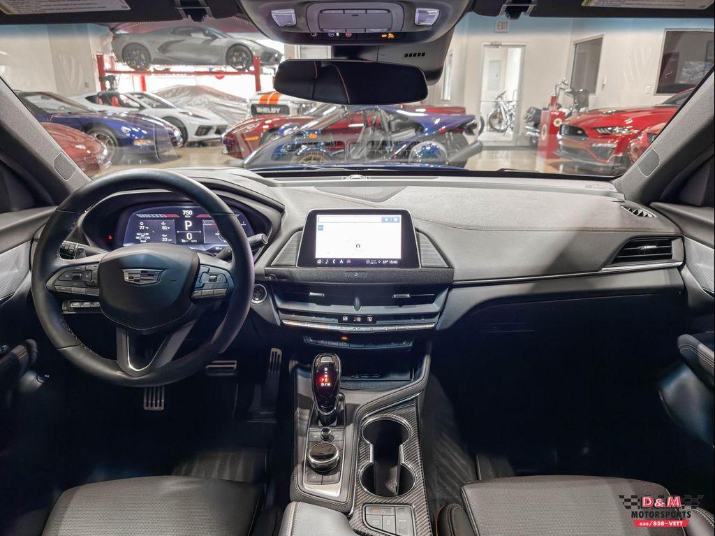 used 2023 Cadillac CT4-V car, priced at $49,995