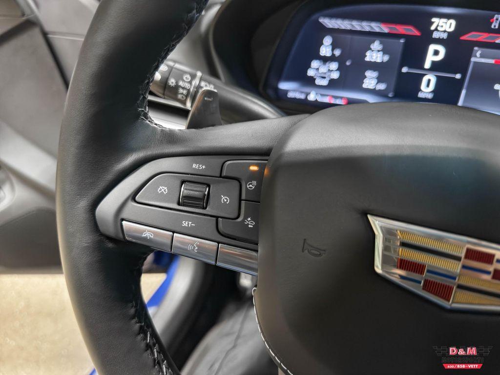 used 2023 Cadillac CT4-V car, priced at $49,995