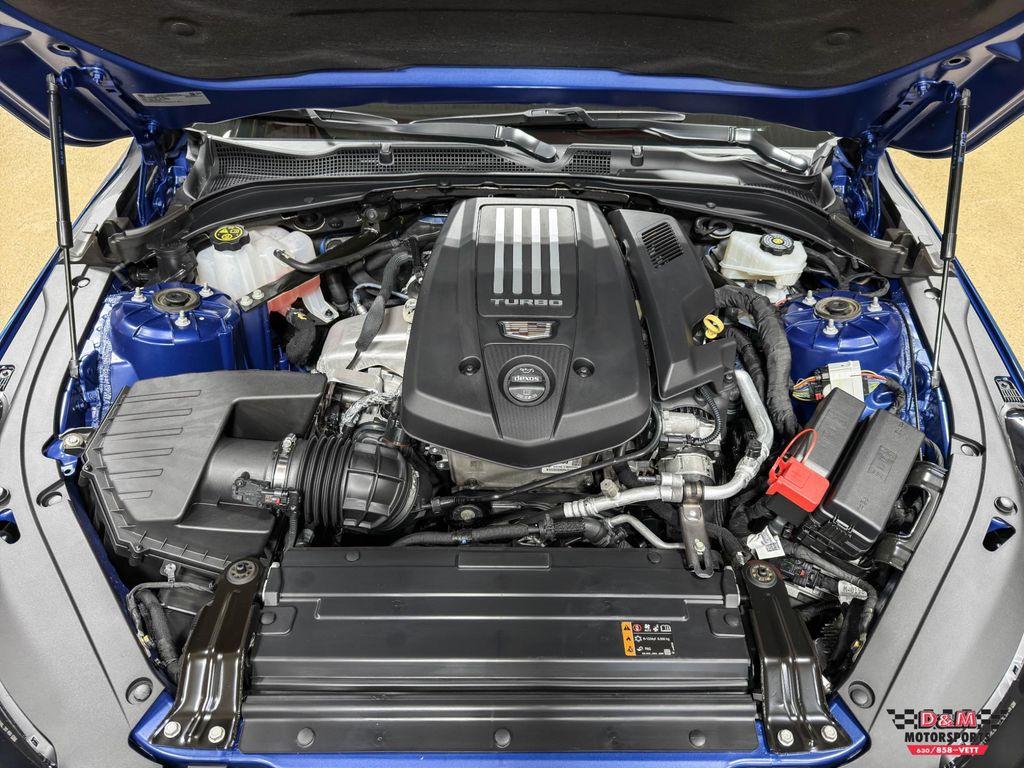 used 2023 Cadillac CT4-V car, priced at $49,995