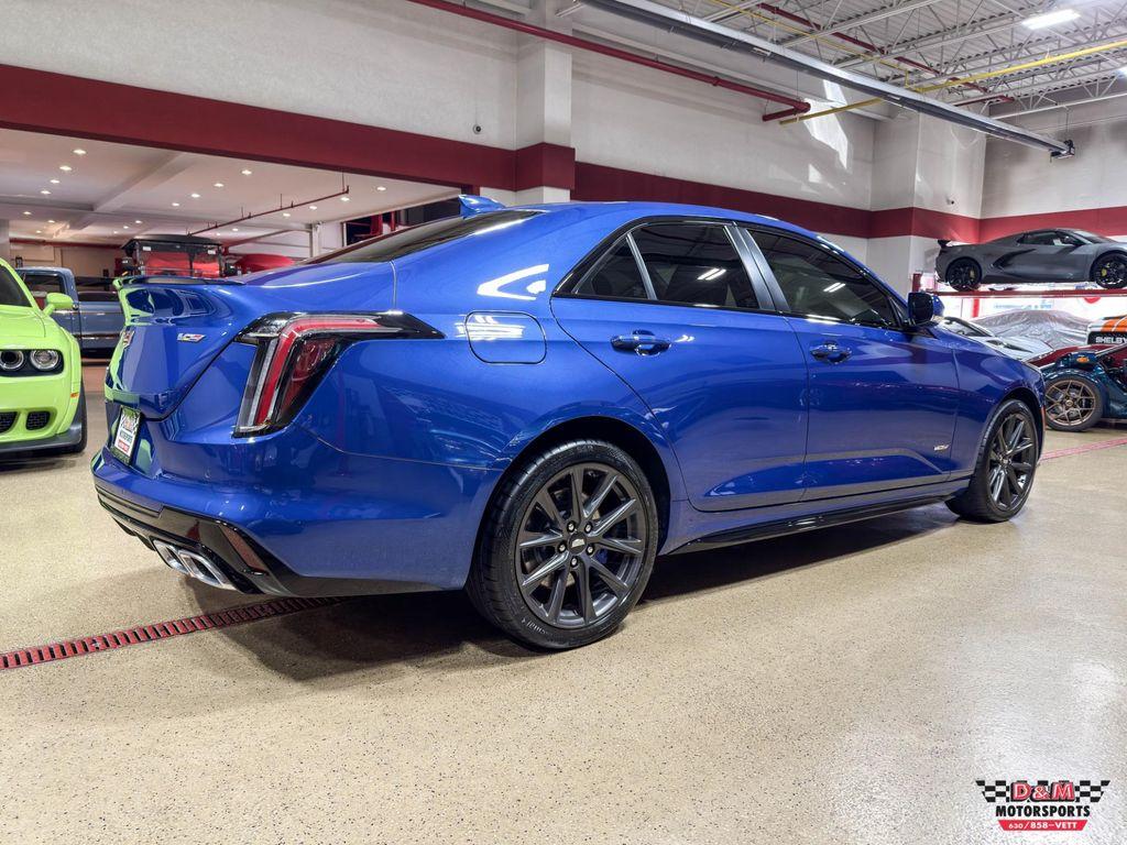 used 2023 Cadillac CT4-V car, priced at $49,995