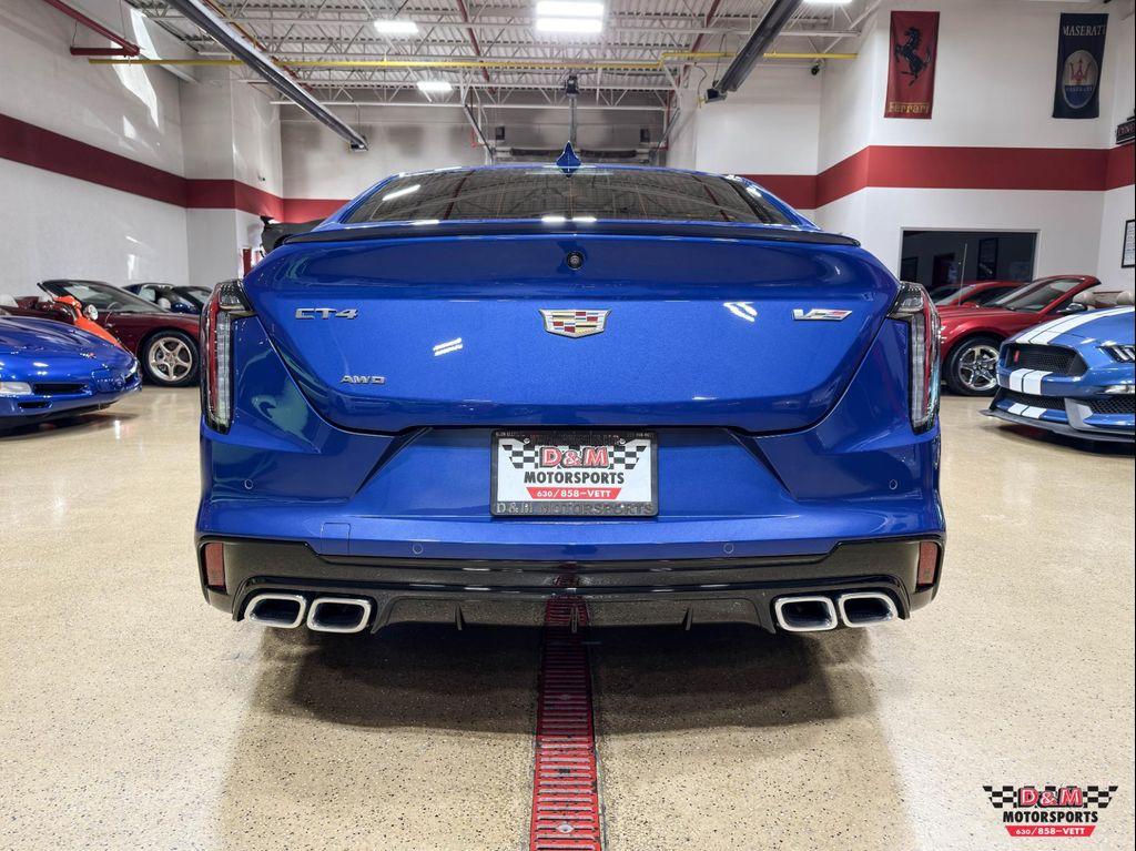 used 2023 Cadillac CT4-V car, priced at $49,995