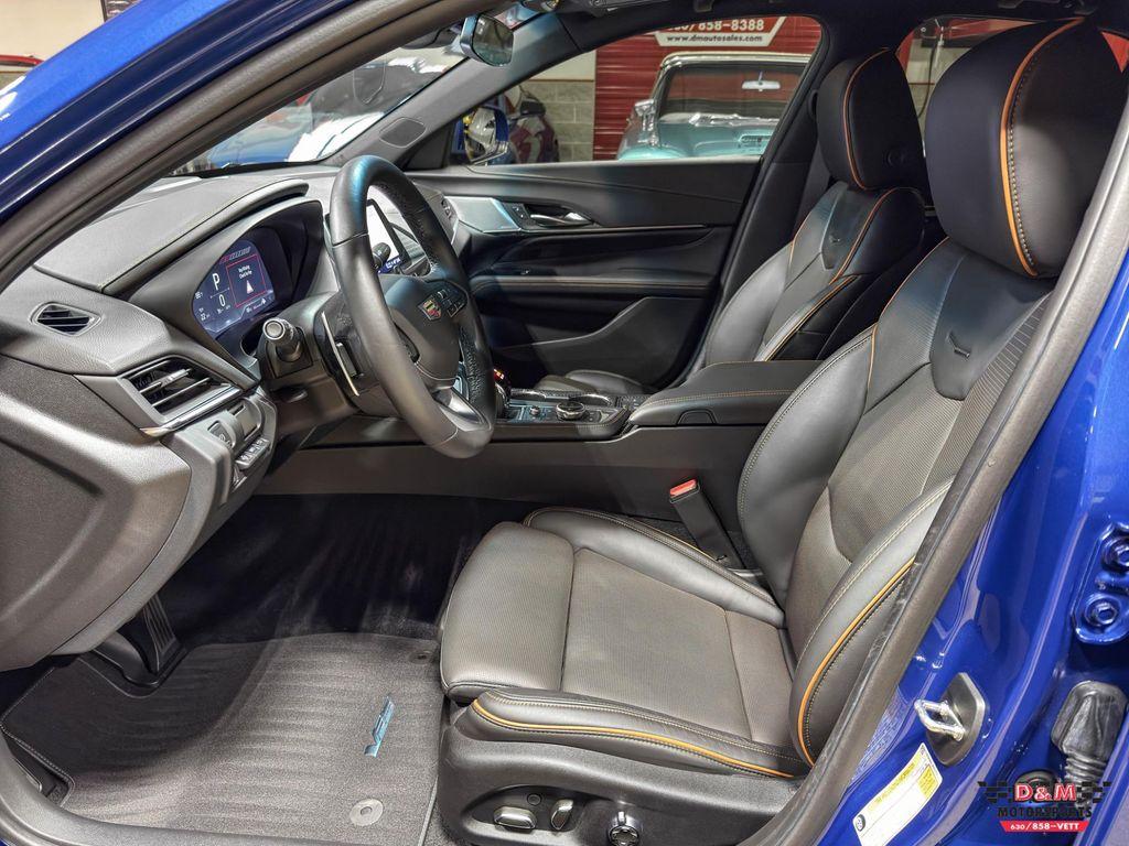 used 2023 Cadillac CT4-V car, priced at $49,995