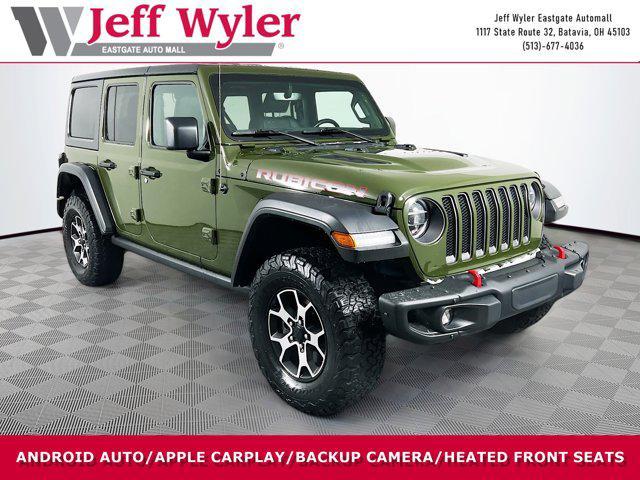 used 2021 Jeep Wrangler Unlimited car, priced at $36,342