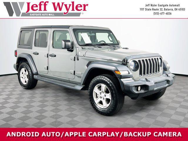 used 2020 Jeep Wrangler Unlimited car, priced at $19,865