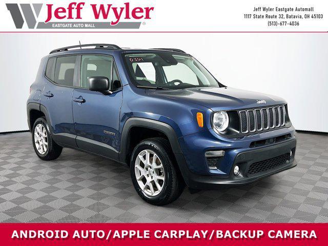 used 2022 Jeep Renegade car, priced at $17,578
