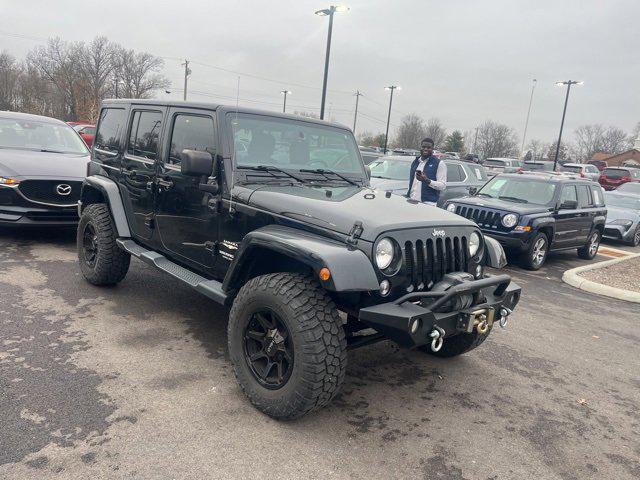 used 2015 Jeep Wrangler Unlimited car, priced at $15,117