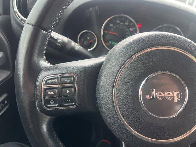 used 2015 Jeep Wrangler Unlimited car, priced at $15,117