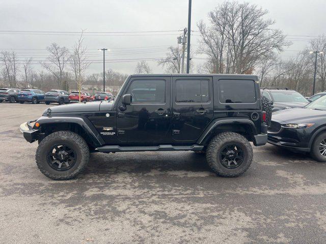 used 2015 Jeep Wrangler Unlimited car, priced at $15,117