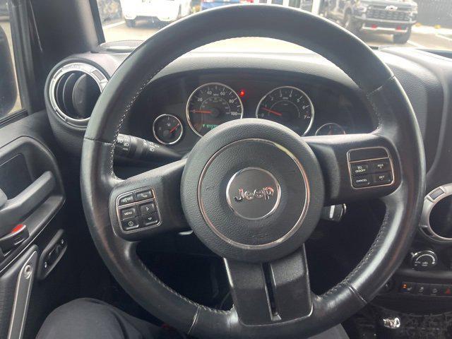 used 2015 Jeep Wrangler Unlimited car, priced at $15,117