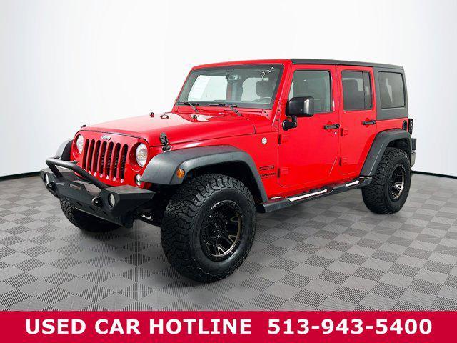used 2017 Jeep Wrangler Unlimited car, priced at $21,560