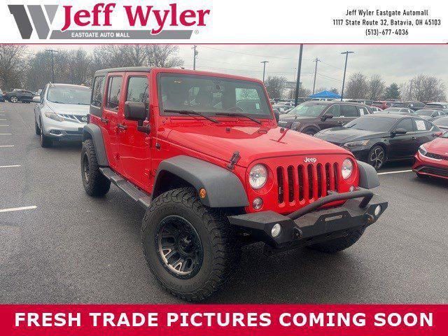 used 2017 Jeep Wrangler Unlimited car, priced at $16,237