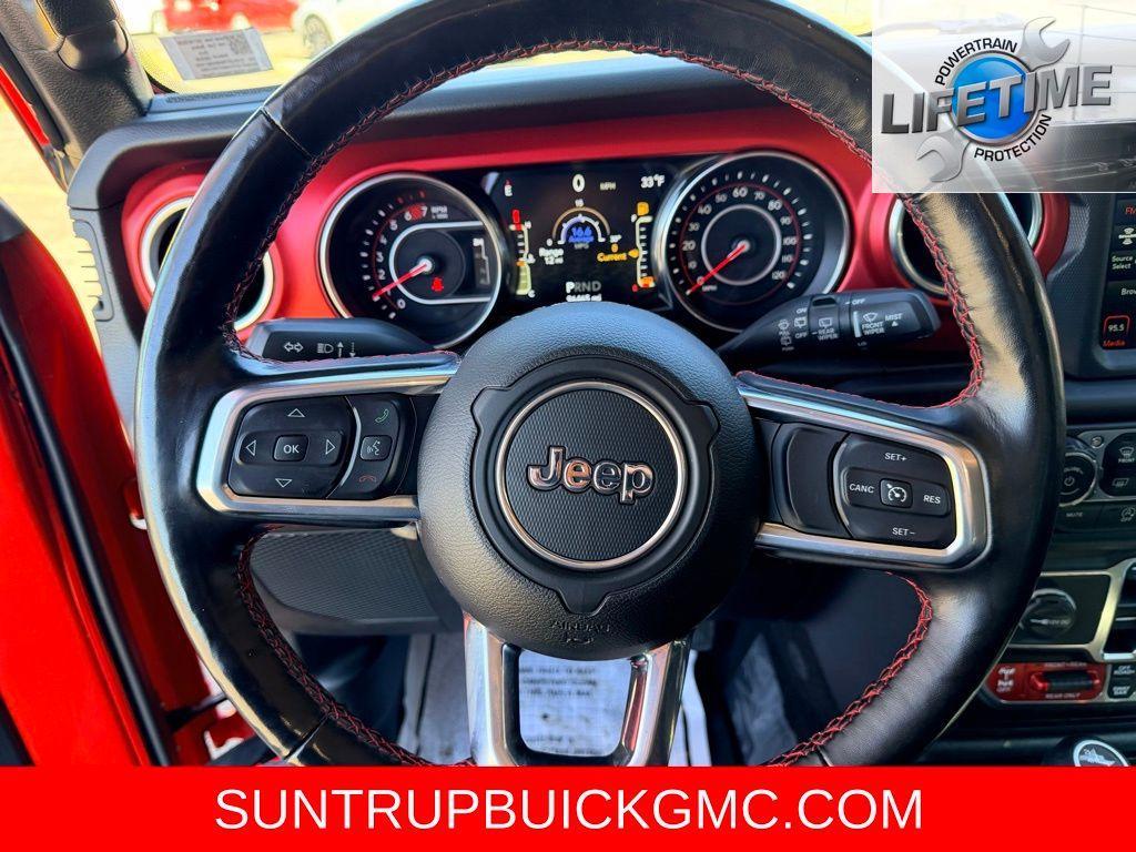 used 2021 Jeep Wrangler Unlimited car, priced at $27,500